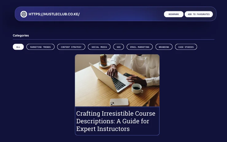 Crafting Irresistible Course Descriptions A Guide for Expert Instructors - Hustle Club Blog Posts
